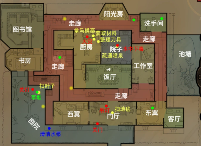 鹅鸭杀全新赛季地图“马拉德庄园”全地图特殊机制点位详解