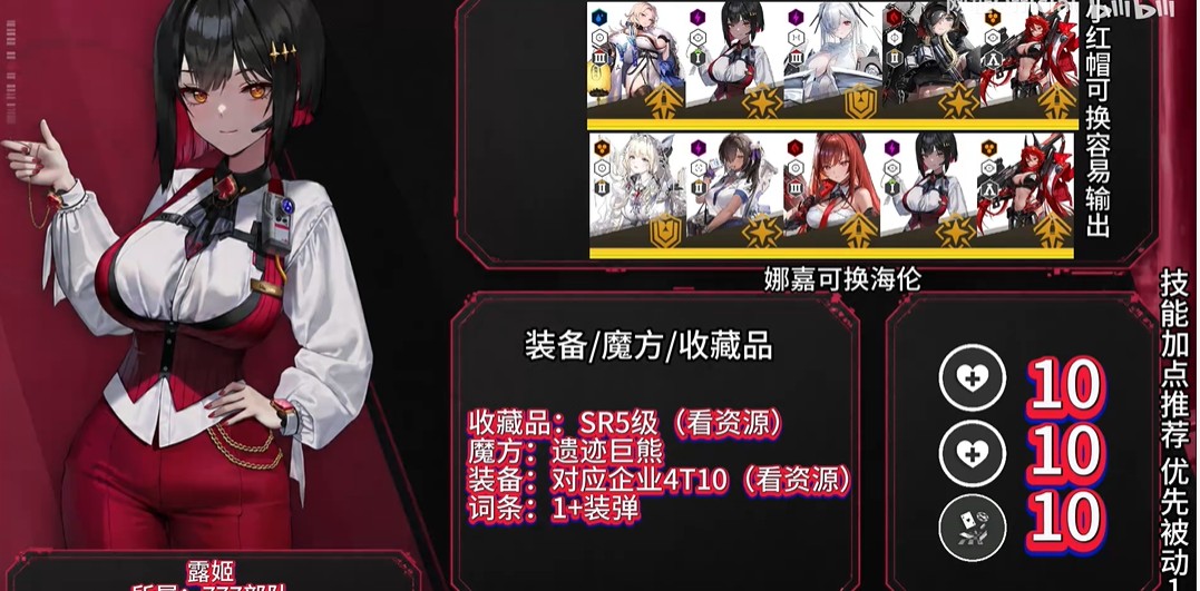 胜利女神灰姑娘SSR专辅露姬的养成思路教学攻略