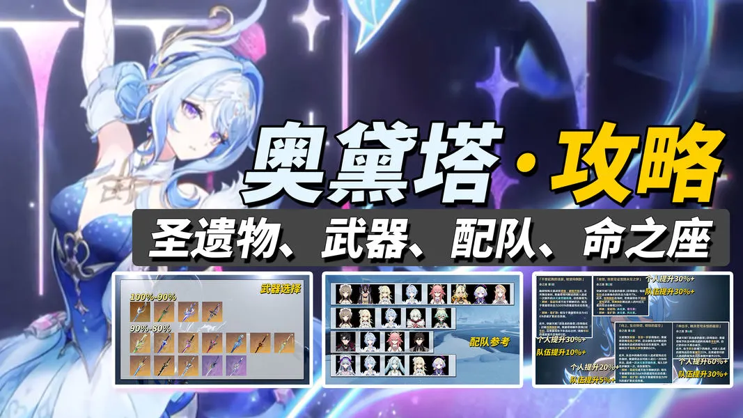 原神V7.0奥黛塔养成配队思路与命座选择推荐