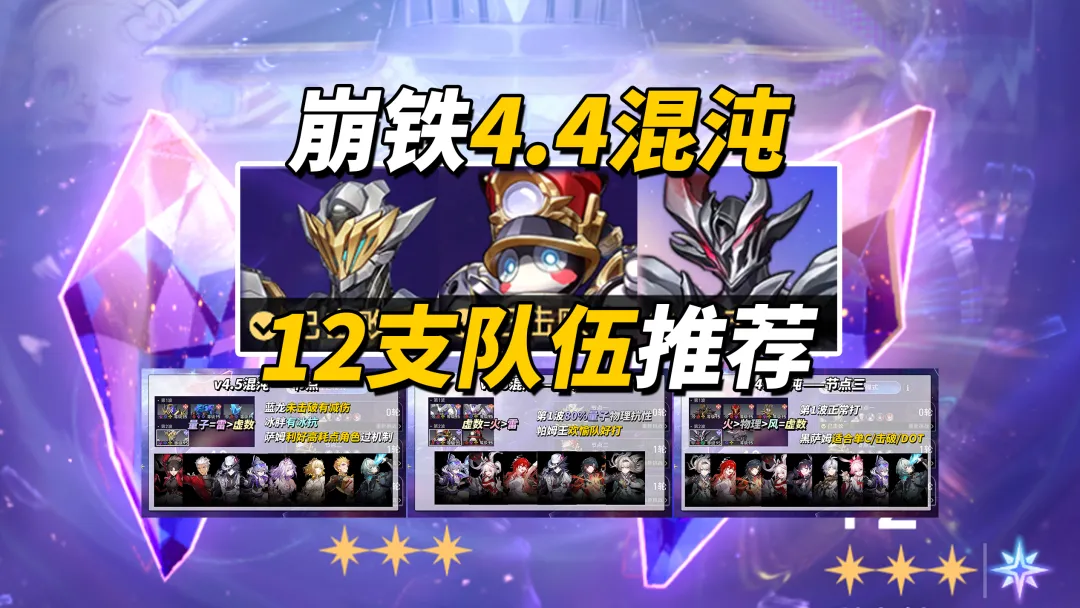 崩铁V4.4全新混沌回忆挑战机制解析与配队思路分享