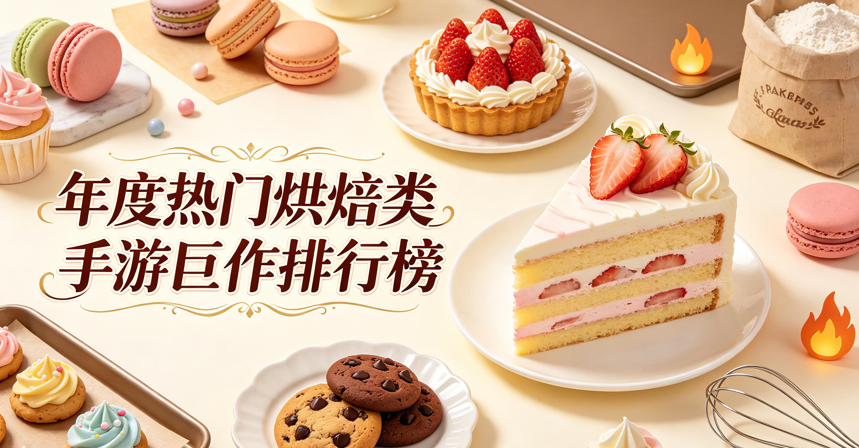 年度热门烘焙类手游巨作排行榜