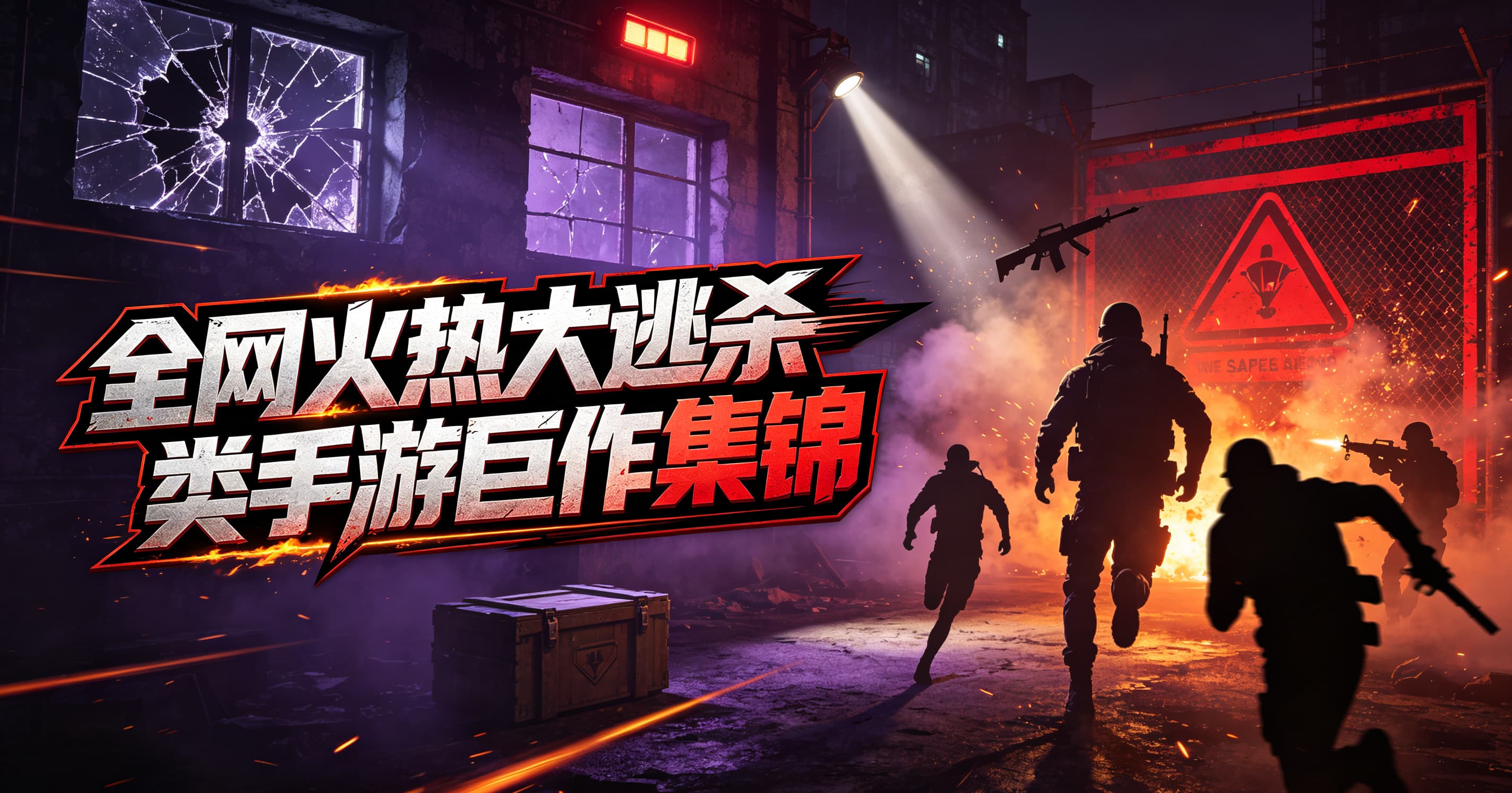 全网火热大逃杀类手游巨作集锦