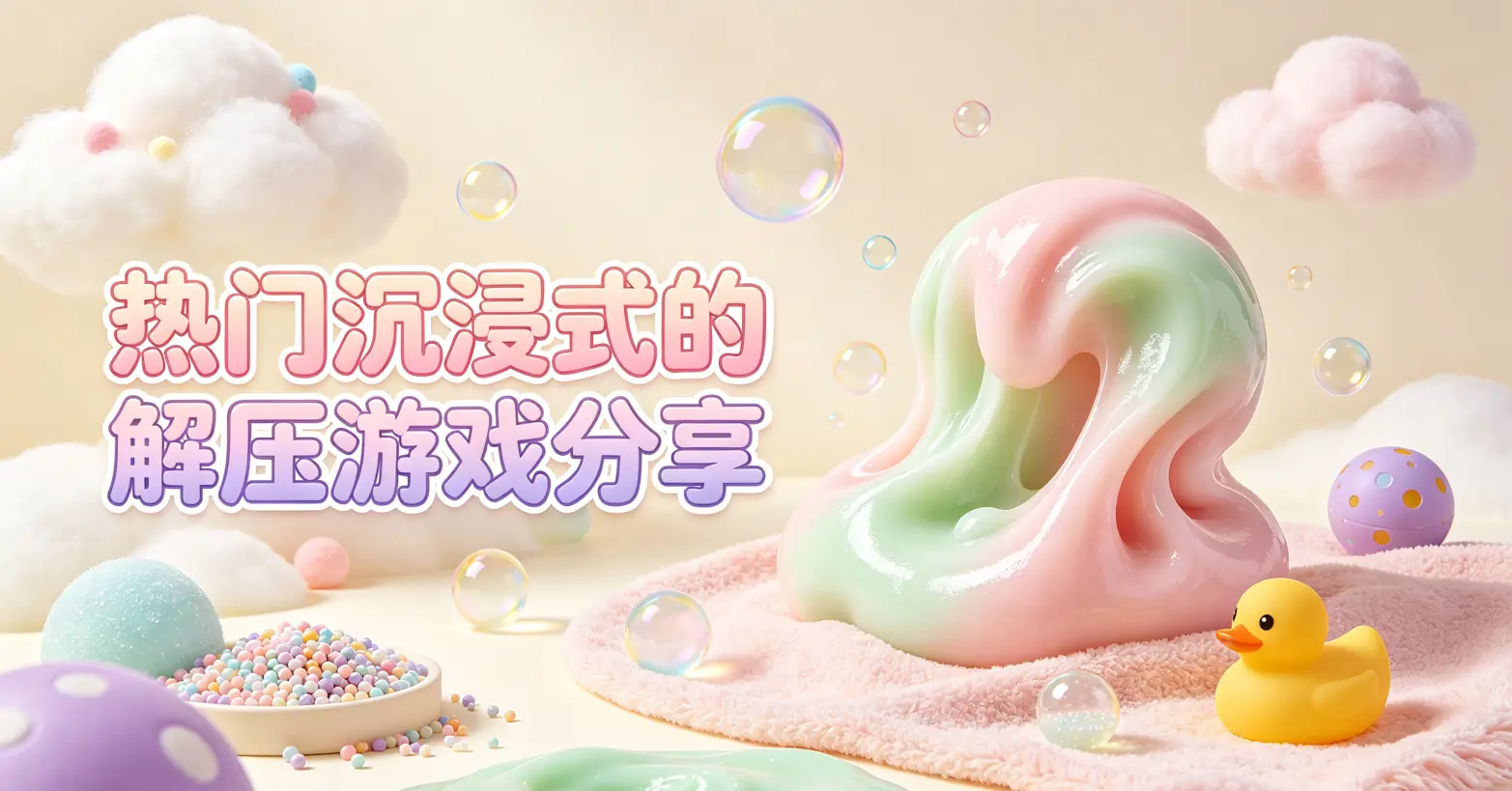 热门沉浸式的解压游戏分享