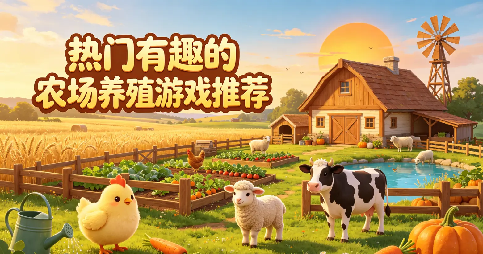 热门有趣的农场养殖游戏推荐