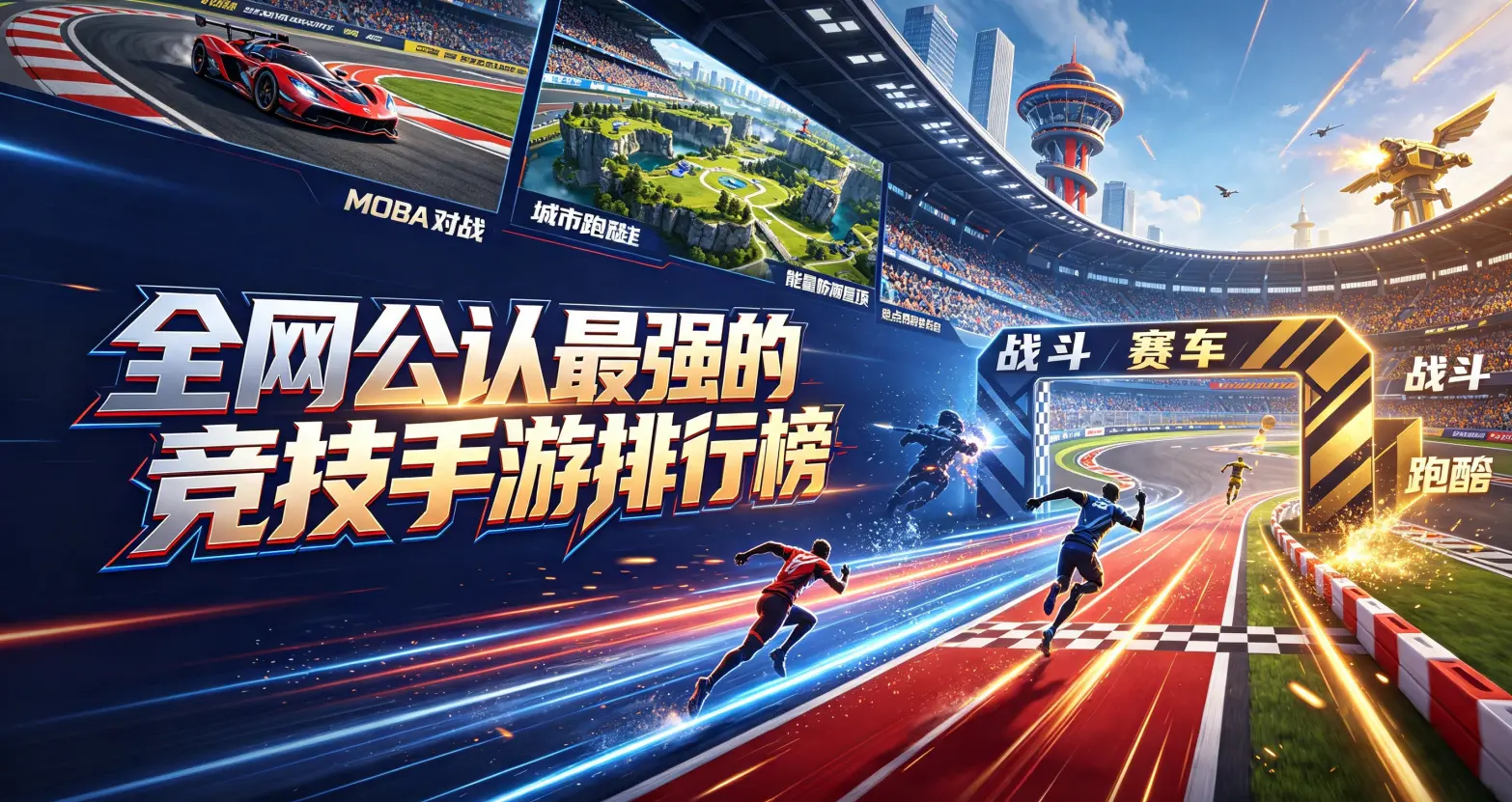 全网公认最强的竞技手游排行榜