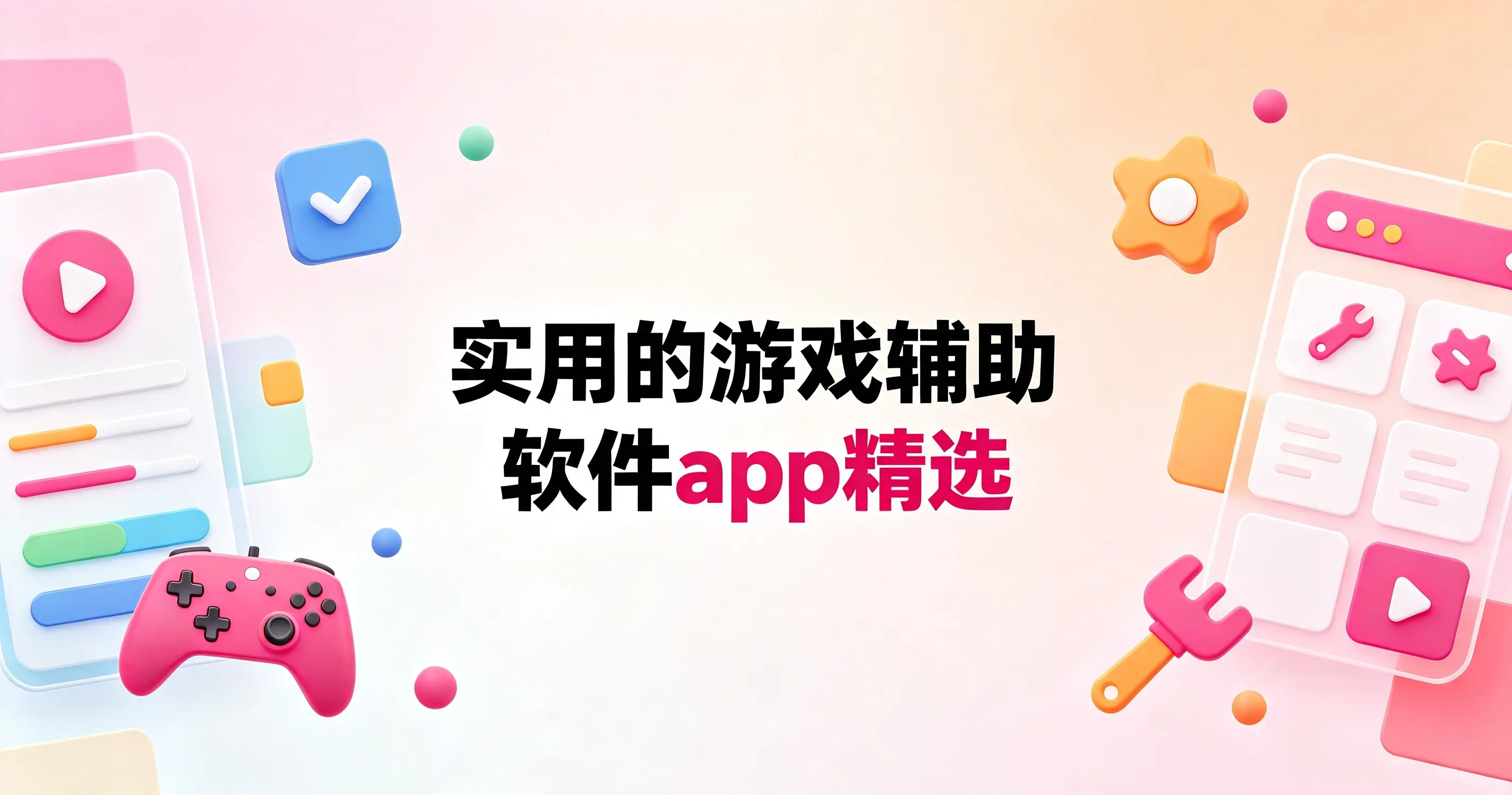 实用的游戏辅助软件app精选