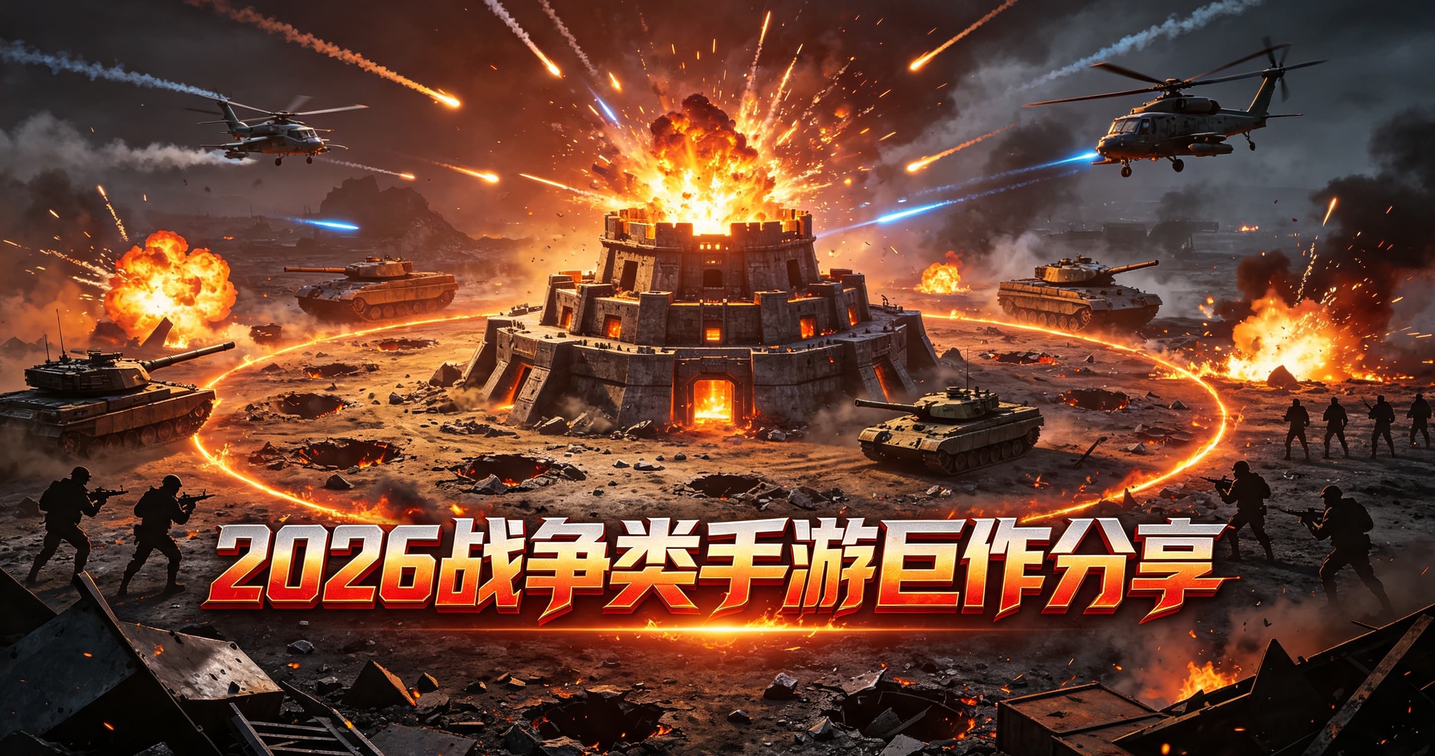 2026战争类手游巨作分享