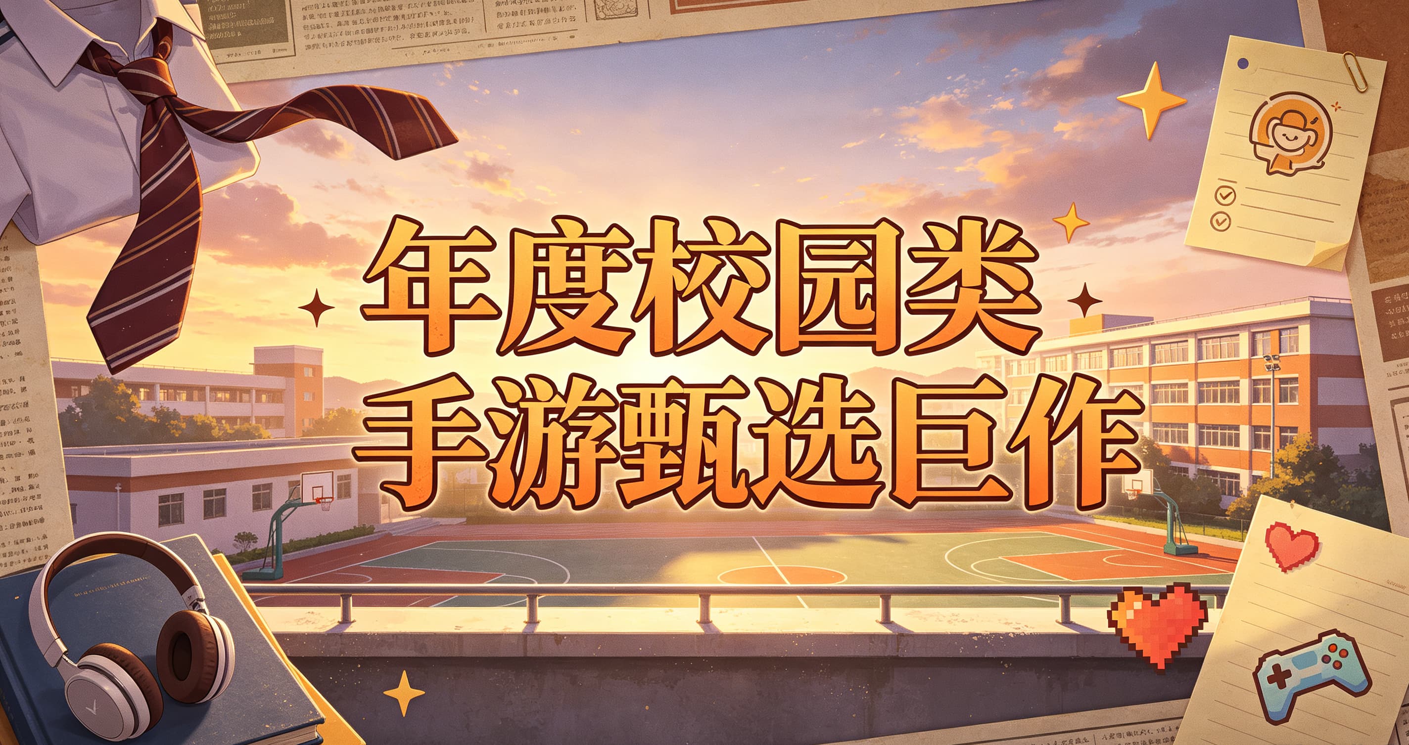年度校园类手游甄选巨作