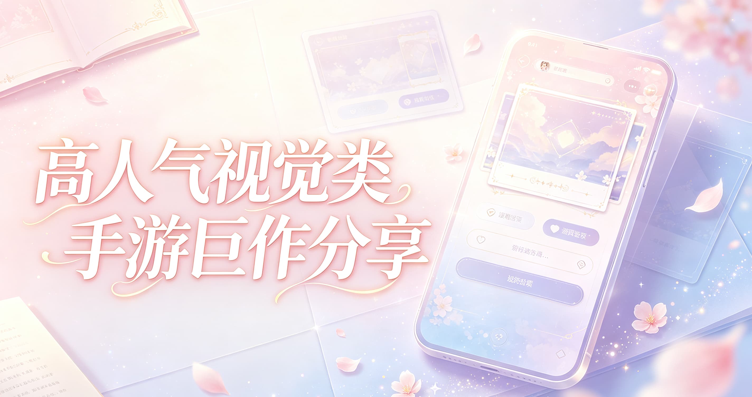高人气视觉类手游巨作分享