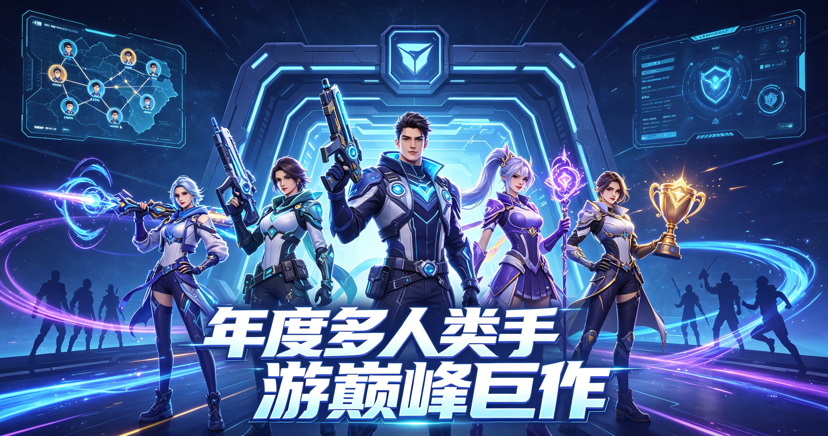 年度多人类手游巅峰巨作