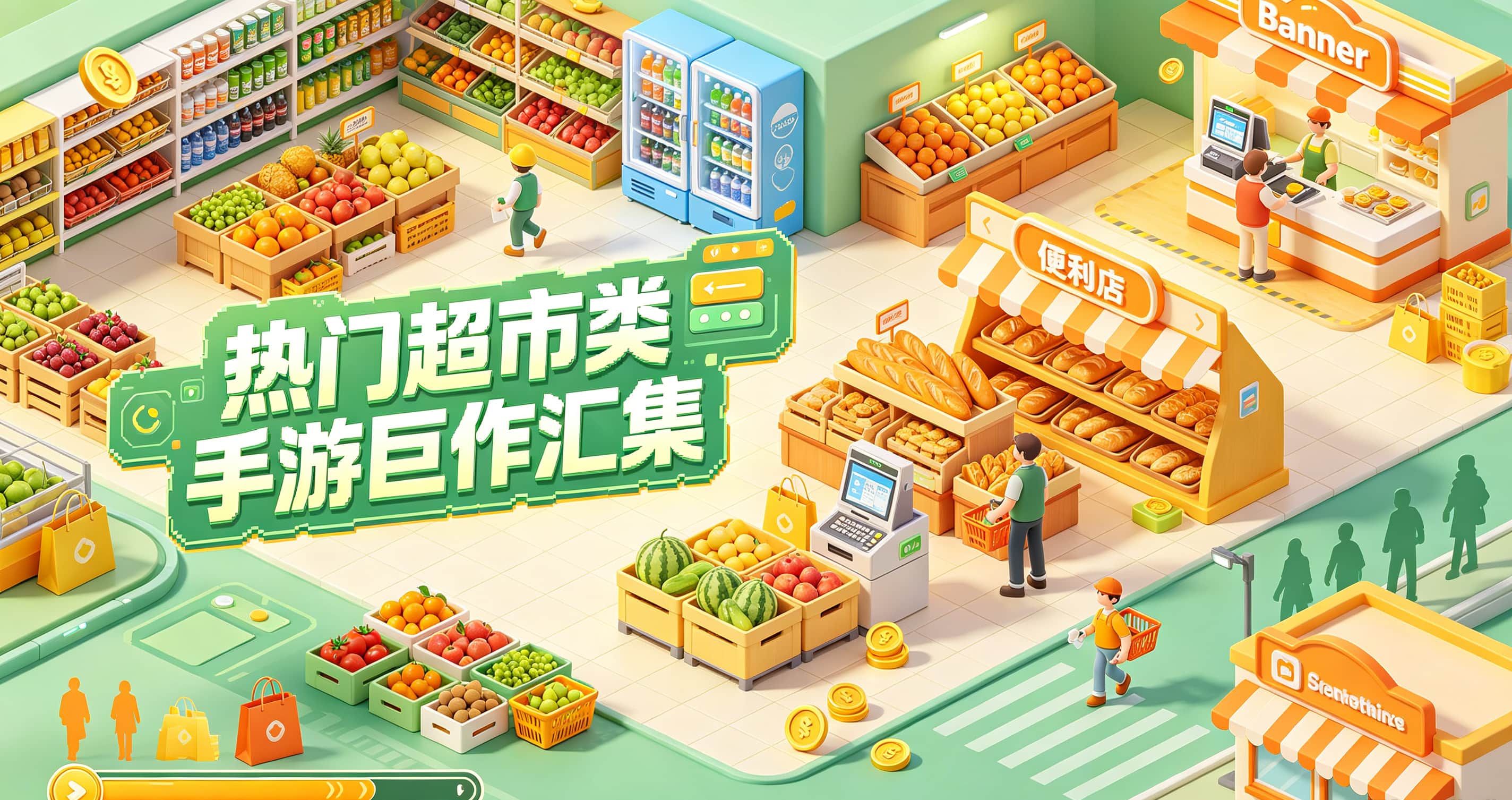热门超市类手游巨作汇集