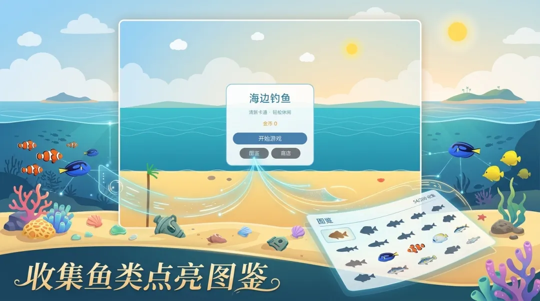 海边钓鱼截图2