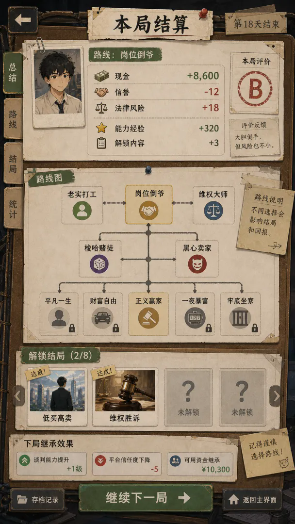 工位倒卖局截图4
