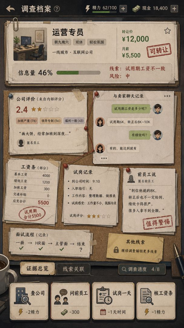工位倒卖局截图6