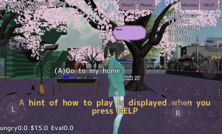 校园女生模拟器僵尸模组截图2