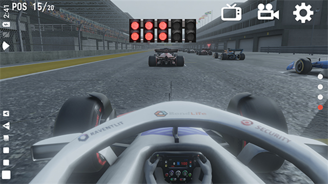 F1方程式赛车模拟器截图2