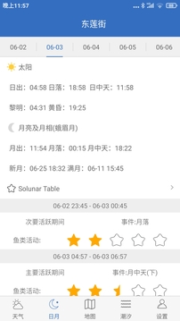 钓鱼天气截图4