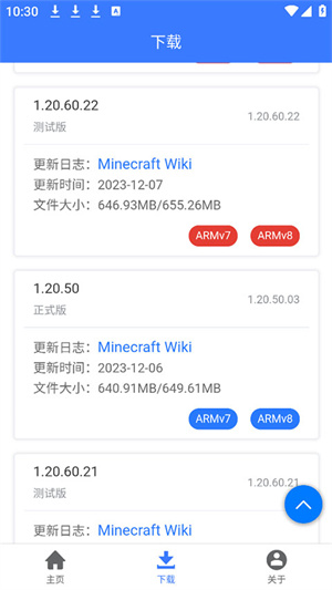 mc版本库截图2