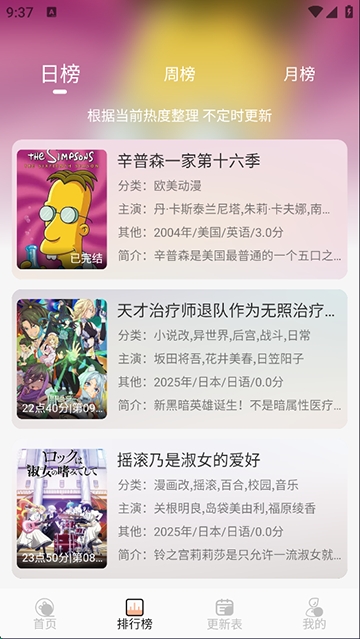 蕃薯动漫截图2