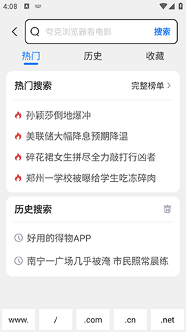 寻觅浏览器截图2